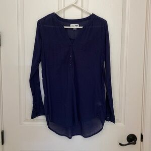 Old navy long sleeve tunic with camisole